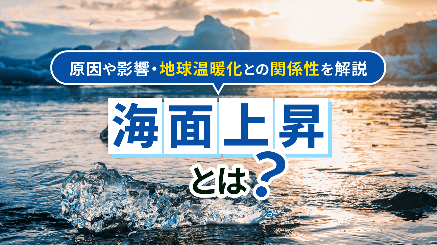 海面上昇とは？原因や影響・地球温暖化との関係性についてわかりやすく解説