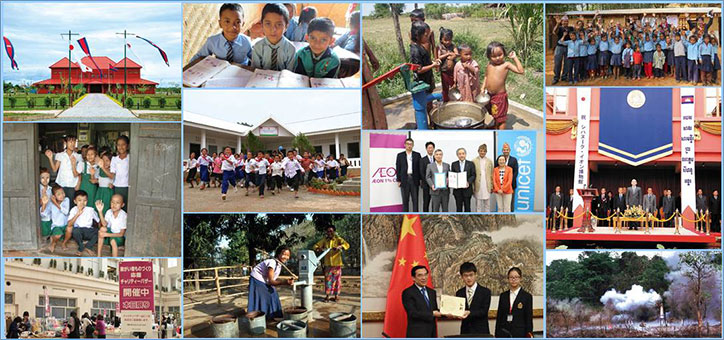 アジア各国の教育・生活環境の改善、及び国際的な文化・人材交流、人材育成の支援活動に寄与しています。